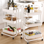 3 tiers storage cart – Black