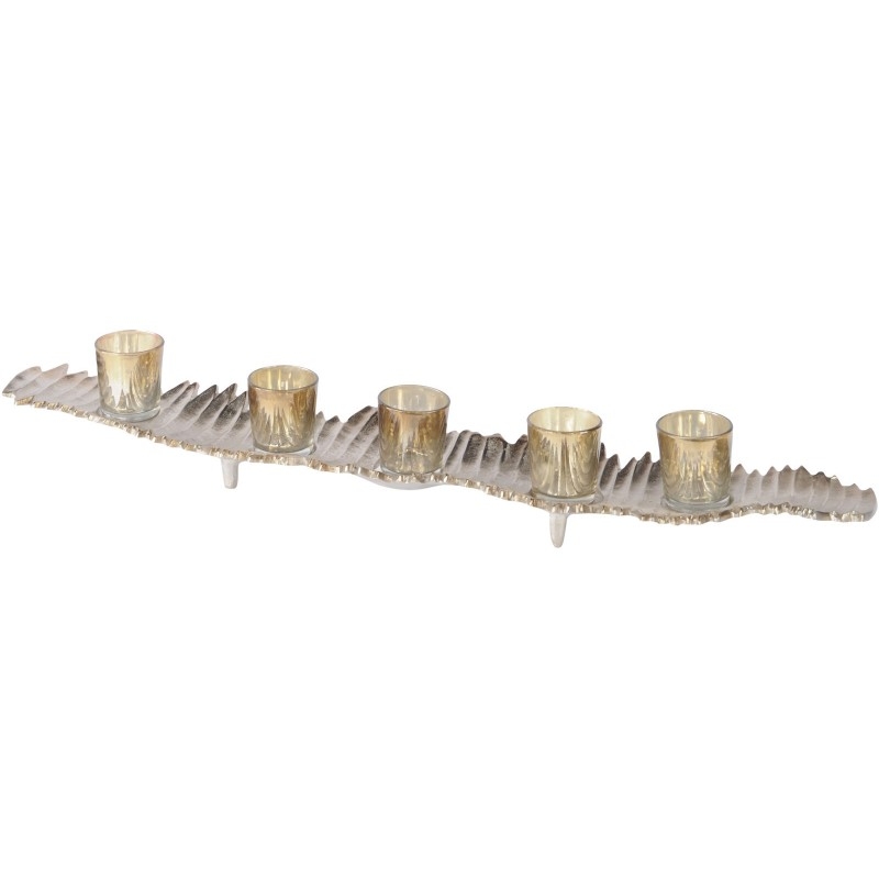 Champagne 5 Tealight Holder