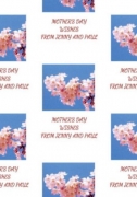 Cherry Blossom Stem Mother S Day Wrapping Paper