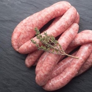 1kg Plain Pork Chipolata