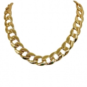 Chunky Chain Necklace £24.99 45cm – Gold – Ezavision