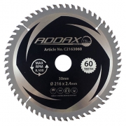 Circular Saw Blades – Fine Trim/Finishing – Extra Fine – 184mm x 30mm – 60 teeth – Just The Job Supplies