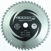 Circular Saw Blades – Trimming/Crosscut – Medium/Fine – 254mm x 30mm – 60 teeth – Just The Job Supplies