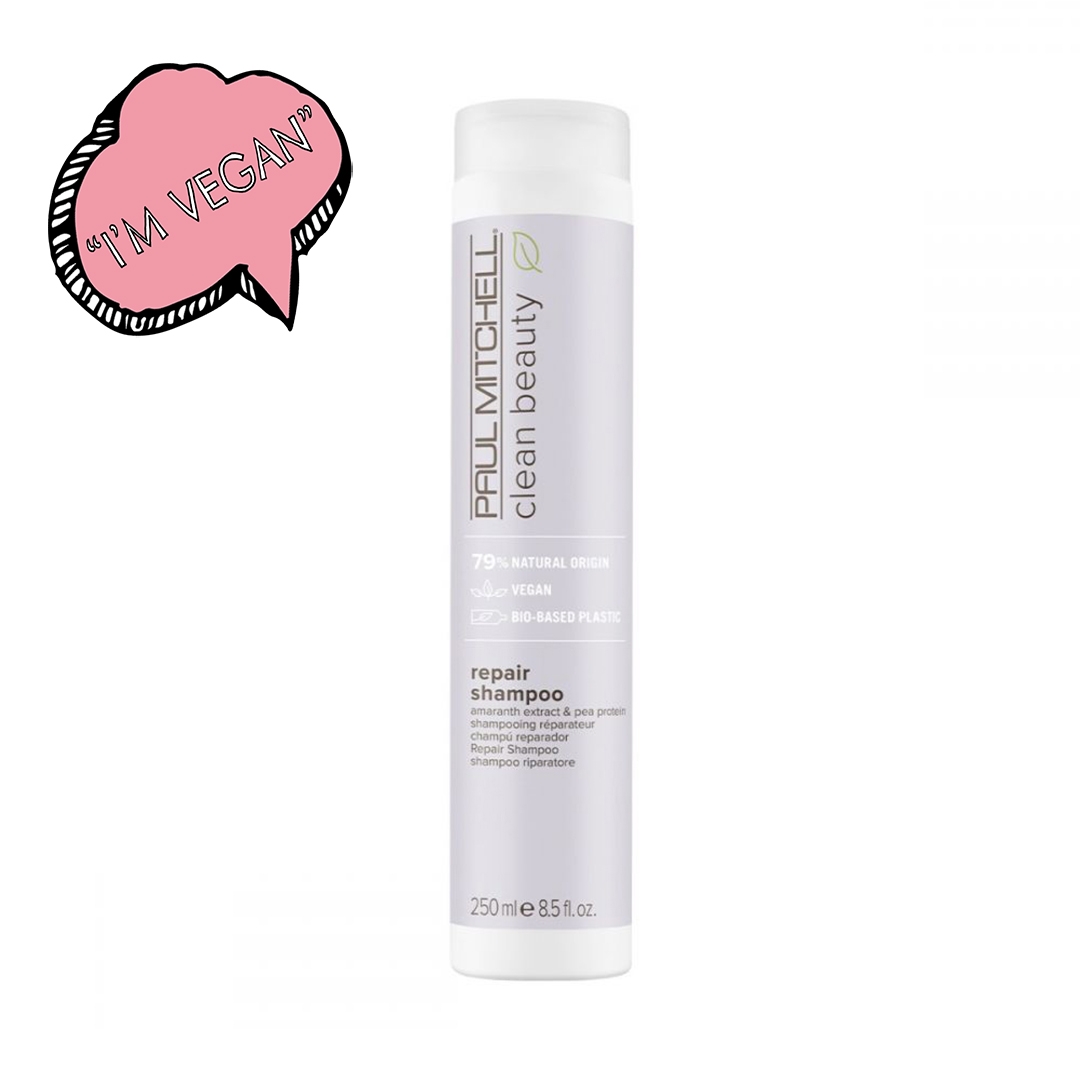 Clean Beauty Repair Shampoo 250ml – Vegan & Cruelty Free – Paul Mitchell