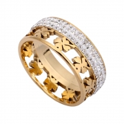 Clover Ring 11 – Gold – Ezavision