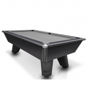 Cry Wolf Indoor Pool Table –6/ft 7ft Slate Bed Pool Table – Black – Outside Pool Table – Table Top Sports