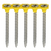 Timco Collated Classic Woodscrews – Stainless Steel – 4mm x 40mm (1000pcs) – Just The Job Supplies