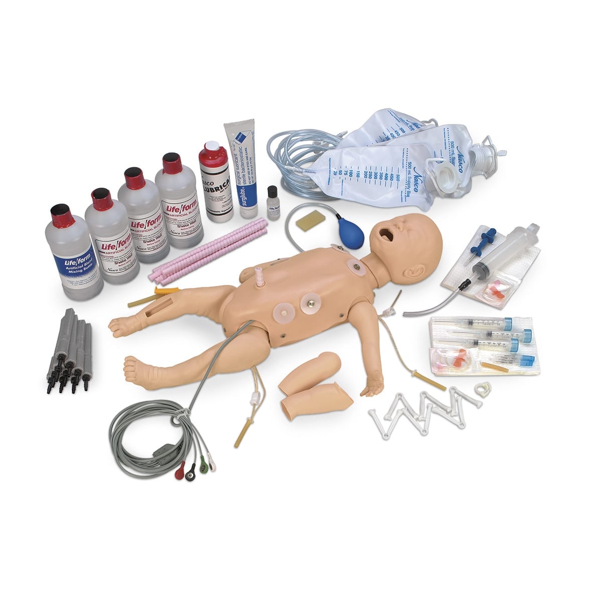 Complete Infant CRiSis Manikin – crisis manikins – Medical Teaching Equipment – Simulaids