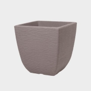 Stewarts Cotswold Square Planter – 32cm / Brown