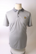 Lyle & Scott Men’s Microstripe Polo Shirt – XL – Grey – Get That Brand