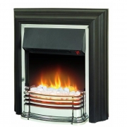 Dimplex Detroit Freestanding Optiflame Electric Fire – Chrome/Black