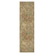 Oriental Weavers – Florenza 2069 Y Beige/Blue/Rust 68 x 235cm (runner) / Beige/Blue/Orange – The Rug Quarter