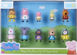 Peppa Pig – Dress-Up 10-Figure Pack – Pulse Leisure