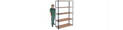 EasyFit Boltless Stockroom Shelving 4 Shelf Unit