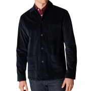 ETON Mens Dark Blue Corduroy Overshirt – Robert Old & Co