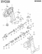 Ryobi – Spare Part – Housing For Petrol Lawnmower – RLM46173 – Housing – Genuine Replacement Part