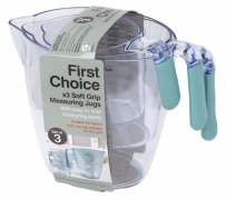 First Choice Measuring Jug Set – 3 Piece