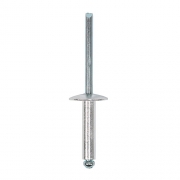 Rivets – Flange Head – Aluminium – 4.8mm x 12mm / 500 – Just The Job Supplies