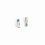 For Apple iPhone 5 Replacement Bottom Pentalobe Screws – Silver (x2)