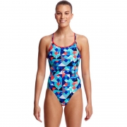 Funkita – Check Republic – Ladies Diamond Back One Piece Ladies 14 – Aqua Swim Supplies