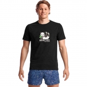 Funky Trunks – Hunk Life Black Mens Crew Neck T – Shirt Mens – X – Large – Aqua Swim Supplies