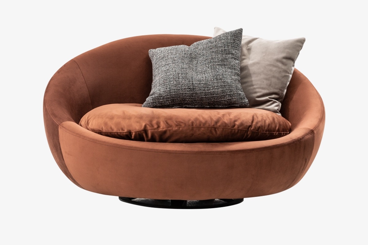 Gauss Armchair – Pera 040 Gray – Novia Furniture