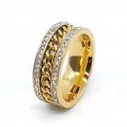 Gold Chain Ring £24.99 8 – Gold – Ezavision