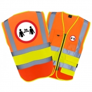 Gorilla Workwear Social Distancing / 2 Metres / Work Safe Class 2 Exec