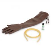 Haemodialysis Practice Arm Skin & Vein Replacement Kit – dark – Medical Teaching Equipment – Simulaids