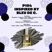 Inspired by Blue De C. For Him – Black Point Perfumes