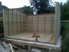 14 x 8ft Wooden Garden Apex Ultimate Shed Workshop 19mm Tanalised 4ft Double Door