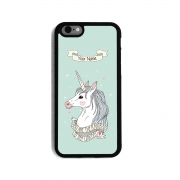 Green Unicorn – 2D Clip Case, Samsung Galaxy S8 Plus / White – Ai Printing