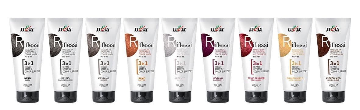 Itely Riflessi 3 In 1 Hair Mask 250ml – Chocolate – Better Salon Supplies