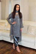 3pc Grey Mirrored Suit Immediate Delivery- XL – Sale Items – Izzza