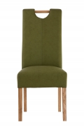 Kingston Solid Oak Legs Dining Chair (Pairs), Sage Green – Lc Living