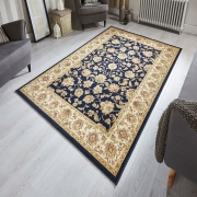 Oriental Weavers – Kendra 3330 B Blue 80 x 140cm / Blue – The Rug Quarter