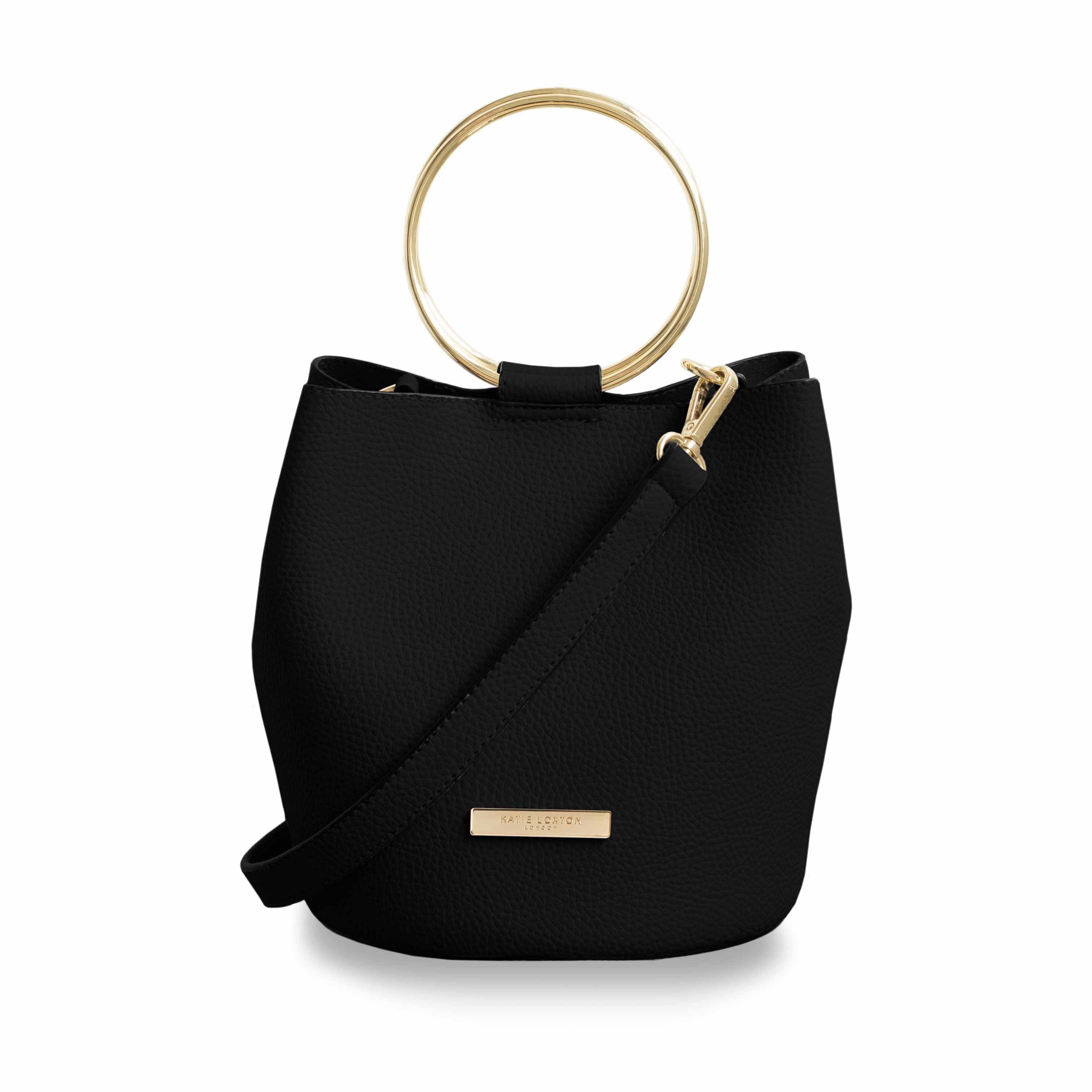 Katie Loxton Suki Bucket Bag – Black