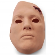 Simulaids Simulated Laceration of Forehead – Casualty Simulation Bleeding Wounds – Medical Teaching Equipment