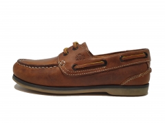 Catesby Wmn’s Boat Shoe – Tan / 4