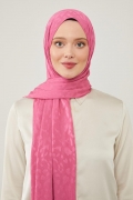 Jacquard Capri Shawl – Fuchsia