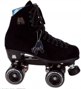 Moxi Lolly Classic Black Quad Roller Skates – Ripped Knees