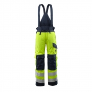 Mascot 13892 Renens Trousers SIZE: S, COLOUR: Hi-Vis Yellow/Dark Navy