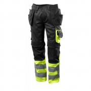 Mascot 17531 Safe Supreme Trousers SIZE: 28.5"R, COLOUR: Black/Hi