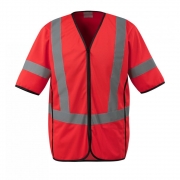 Mascot 50216 Safe Supreme Vest SIZE: S, COLOUR: Hi-Vis Red