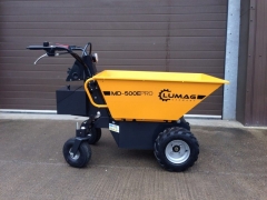 Lumag MD500E Power Barrow with Pneumatic Tip – Electric 500kg