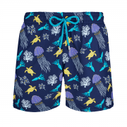 Vilebrequin Mens Sapphire ‘Rocket Medusa’ Moorea Swim Shorts – L – Robert Old & Co