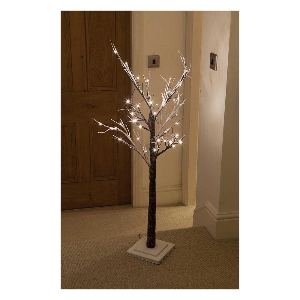 Noma 4ft Snow Flocked Tree with 48 LEDs