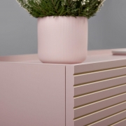 OTRO Low TV Stand “L” – Peel Pink