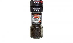 Le Moulin Poivre noir en grains – Whole black pepper – Le Moulin grinder Ducros, 28g – chanteroy – Le Vacherin Deli