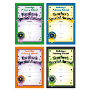 Brain Waves – Children’s Mixed Certificates – Teachers Award – 8 Packs – Save 10% – Teacher & School Equipment